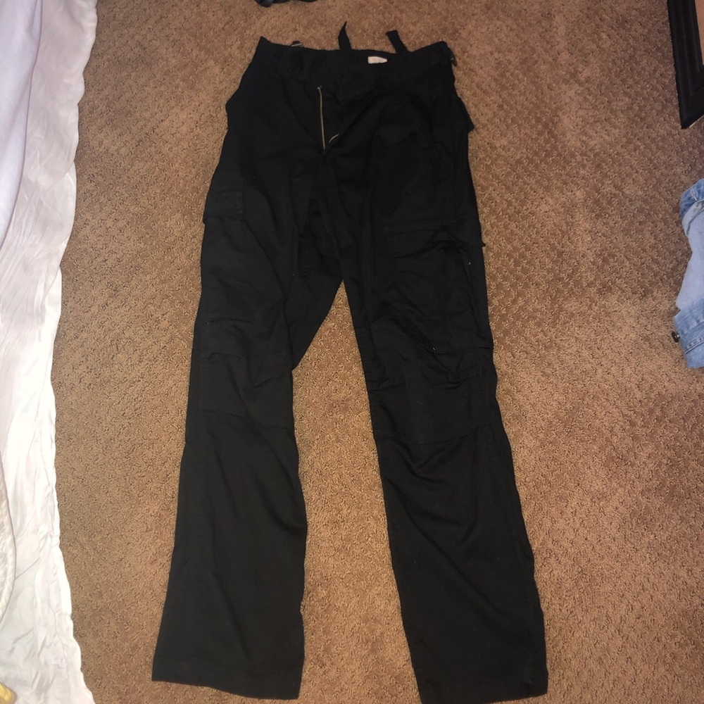 Brandy Melville John Galt Black Cargo Pants